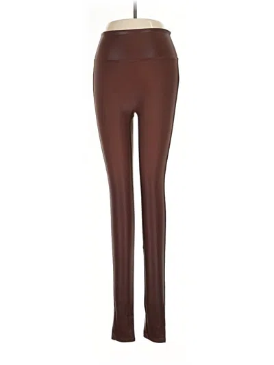 Pre-owned Spanx Leggings In Brown