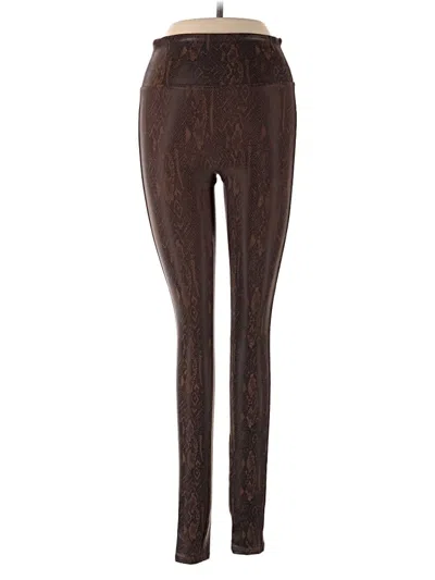 Pre-owned Spanx Leggings In Brown