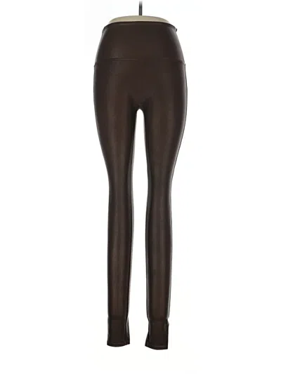 Pre-owned Spanx Leggings In Brown