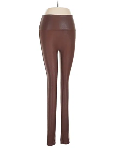 Pre-owned Spanx Leggings In Brown