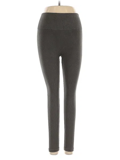 Pre-owned Spanx Leggings In Gray