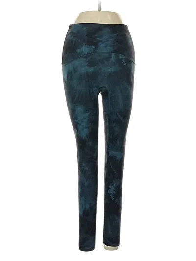 Pre-owned Spanx Leggings In Teal