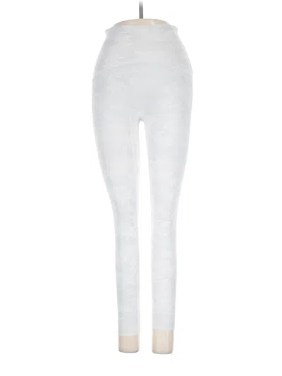 Pre-owned Spanx Leggings In White