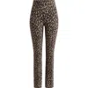 Spanx ® Leopard Print Ponte Pants In Brown