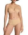 Spanx Lightly Lined Bra In Brown