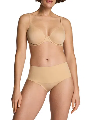Spanx Lightly Lined Bra In Brown