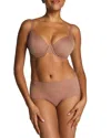 Spanx Lightly Lined Bra In Brown