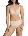 Spanx Lightly Lined Bra In Neutral