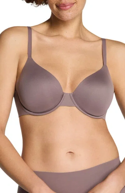 Spanx ® Lightly Lined Underwire T-shirt Bra In Brown