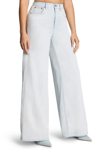 Spanx ® Lightweight Super Wide Leg Jeans In Blue