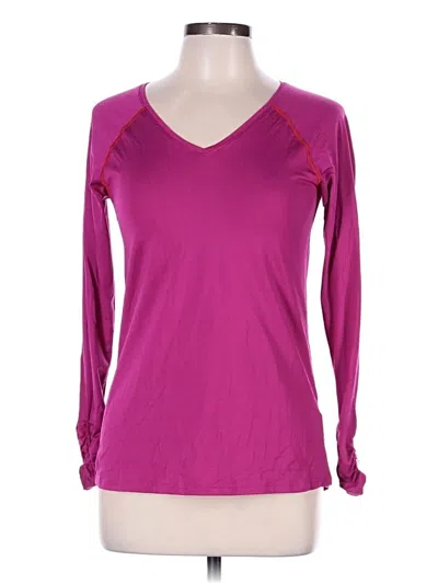 Pre-owned Spanx Long Sleeve T-shirt In Pink