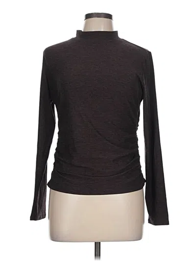 Pre-owned Spanx Long Sleeve T-shirt In Purple