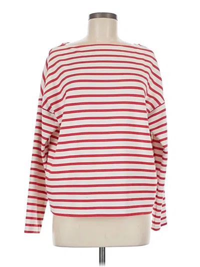 Pre-owned Spanx Long Sleeve T-shirt In Red