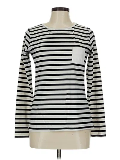 Pre-owned Spanx Long Sleeve Turtleneck In White