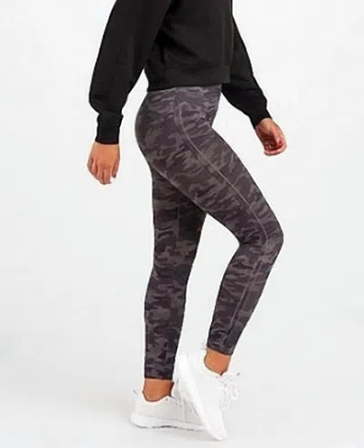 Spanx Look At Me Now Leggings In Heather Camo In Grey