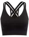 Spanx Look At Me Now Low Impact Sports Bra In Black