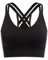 Spanx Look At Me Now Low Impact Sports Bra In Black