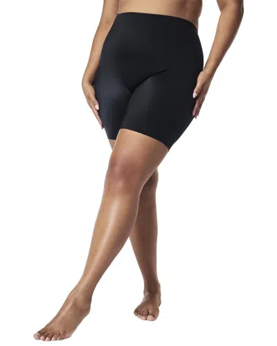 Spanx Low Back Mid Thigh Short In Black