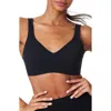 Spanx Mid Impact Sports Bra In Very Black