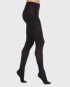 Spanx Luxe Sheer Shaping Tights In Very Black