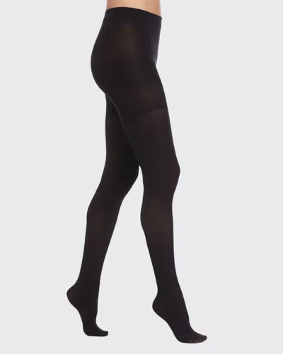 Spanx Luxe Sheer Shaping Tights In Very Black