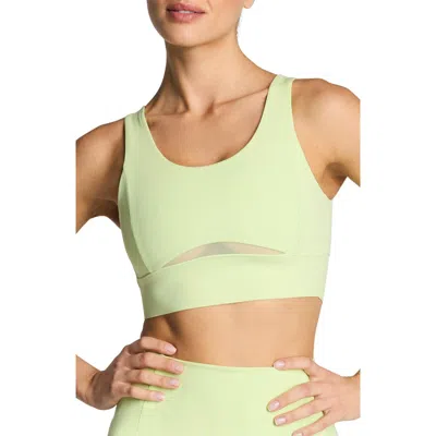 Spanx ® Meshery Longline Sports Bra In Green