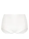 Spanx Women's Shaping Satin Mid-rise Brief In Light Orchid