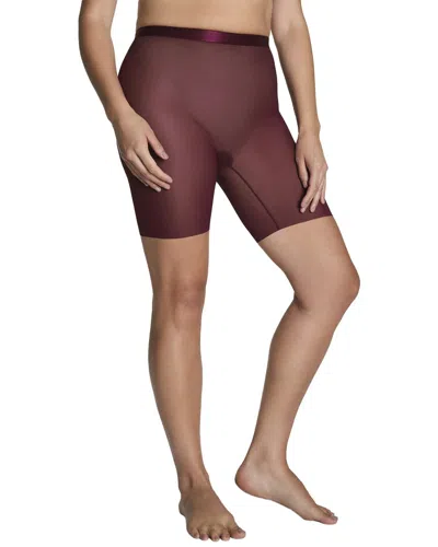 Spanx Mid Thigh Short In Brown