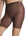 Spanx Mid Thigh Short In Brown