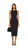 Spanx Midi Racer Back Dress In Black