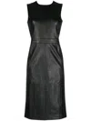 Spanx Multi-panel Sleeveless Dress In Black