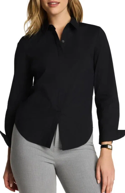 Spanx ® No Gape Shirt In Black
