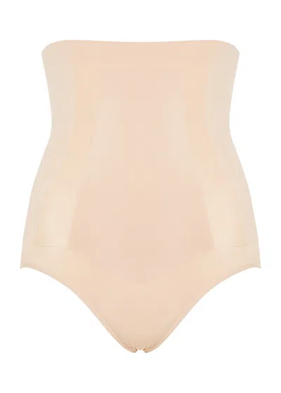 Spanx Oncore High-waisted Briefs In Nude