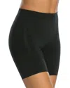 Spanx Oncore High Waisted Mid Thigh Shorts In Very Black