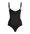 Spanx Oncore Open-bust Bodysuit - Firm Control In Black