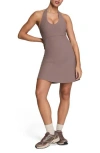 Spanx ® Onform Halter Mini Sundress In Gray
