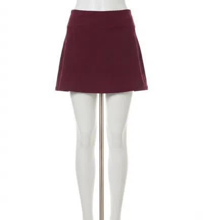 Spanx Onform Skort In Plum Berry In Burgundy