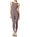 Spanx Onform Tank Jumpsuit In Brown