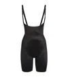 Spanx Open-bust Mid-thigh Bodysuit - Medium Control In Black