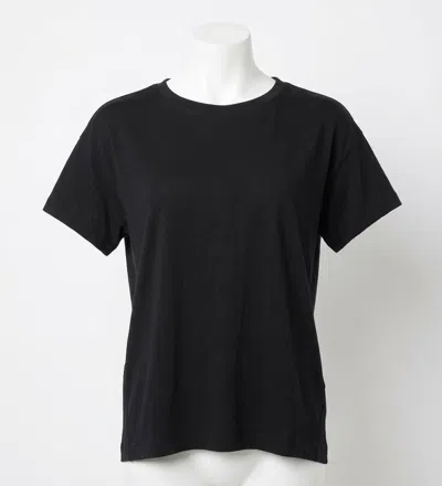 Spanx Outpace Active Tee In Very Black