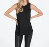 SPANX P. L.T. MUSCLE TANK TOP IN BLACK