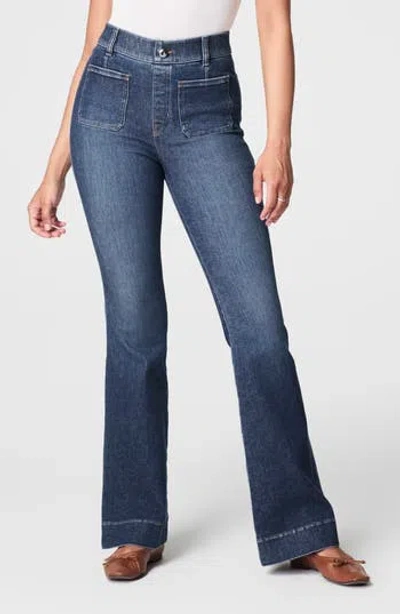 Spanx ® Patch Pocket Pull-on Flare Jeans