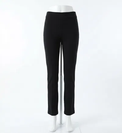Spanx Perfect Ponte Slim Straight Pant In Classic Black