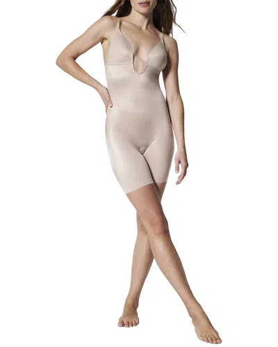 Spanx ® Plunge Low Back Mid Thigh Bodysuit