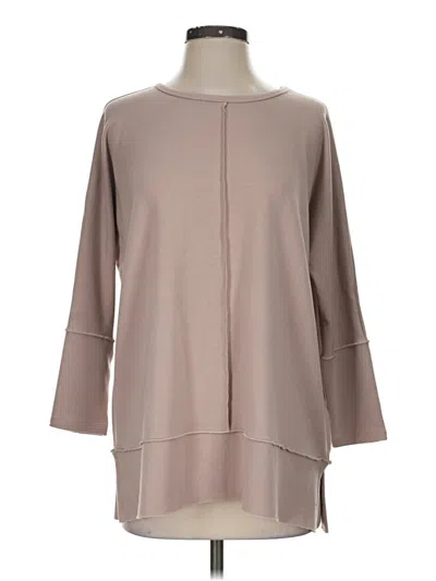 Pre-owned Spanx Poncho In Tan