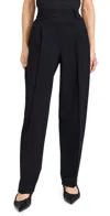 Spanx Ponte Barrel Leg Pants Classic Black In Classic Black