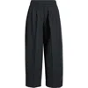 Spanx Ponte Pleated Pants In Blue