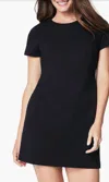 Spanx Ponte Mini Dress In Black In Black
