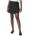 Spanx Ponte Wrap Mini Skirt Jacq. In Black