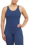 Spanx ® Power Boost Shelf Bra Tank In Faded Indigo